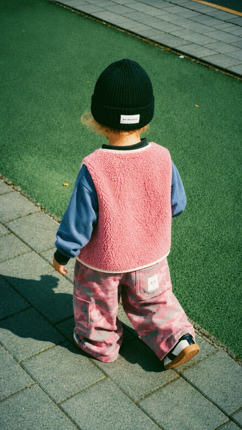 Bita Vest Reversible Rosa/Amarillo - Bita Tinywear