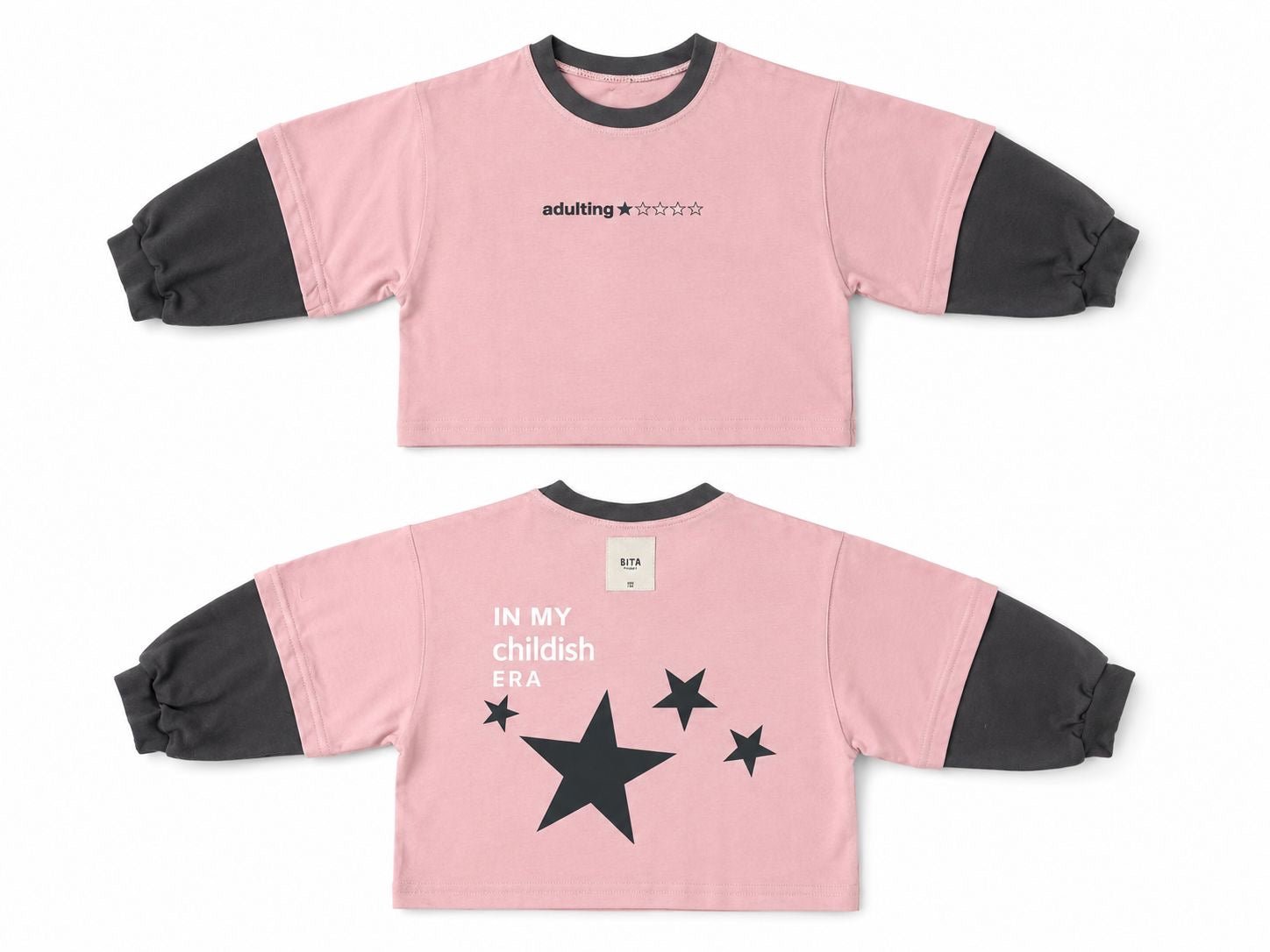 Childish era. Manga larga - Bita Tinywear