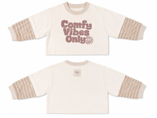 Comfy Vibes - Manga larga - Bita Tinywear
