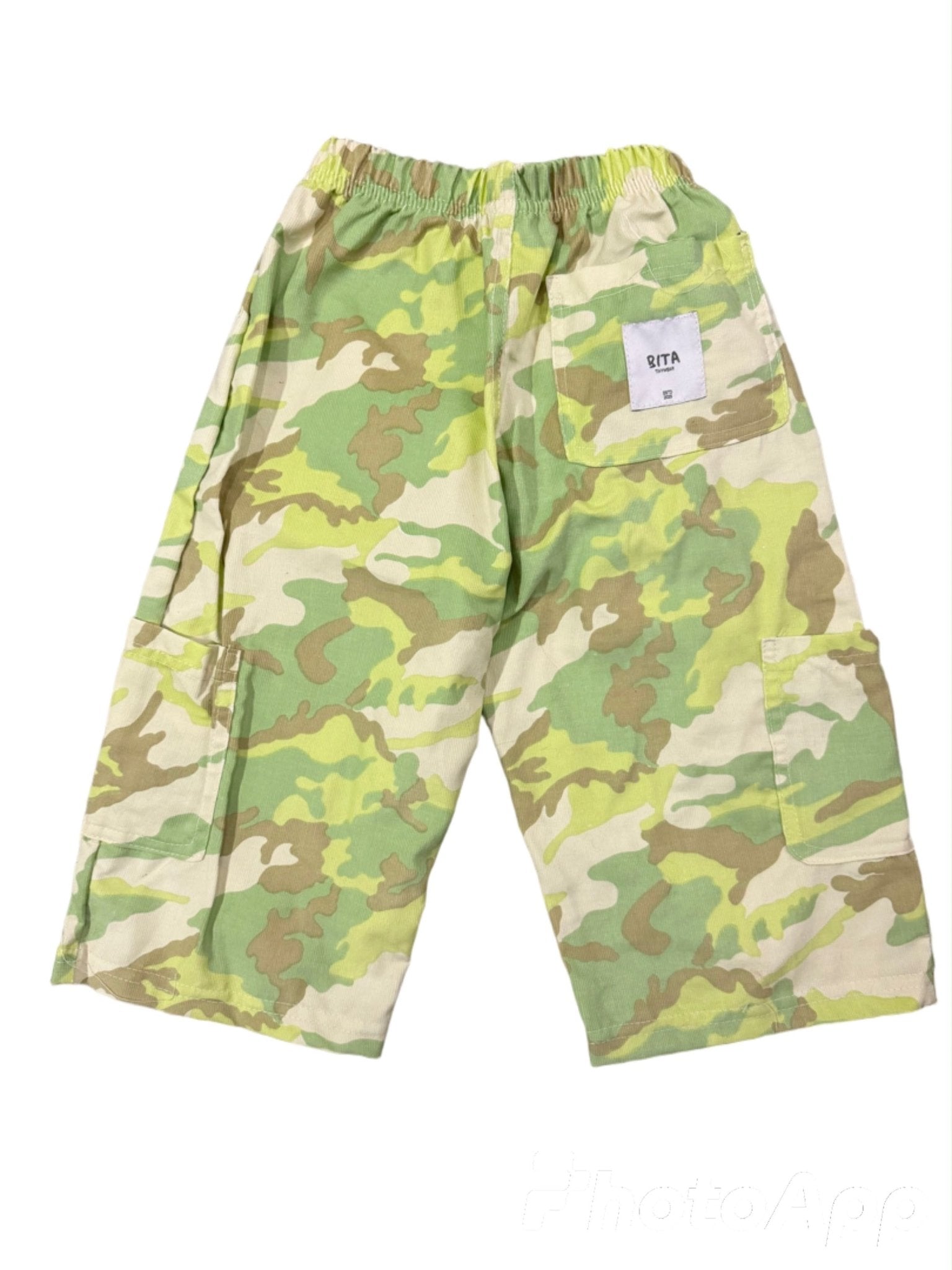 Pantalon Militar Verde - Bita Tinywear