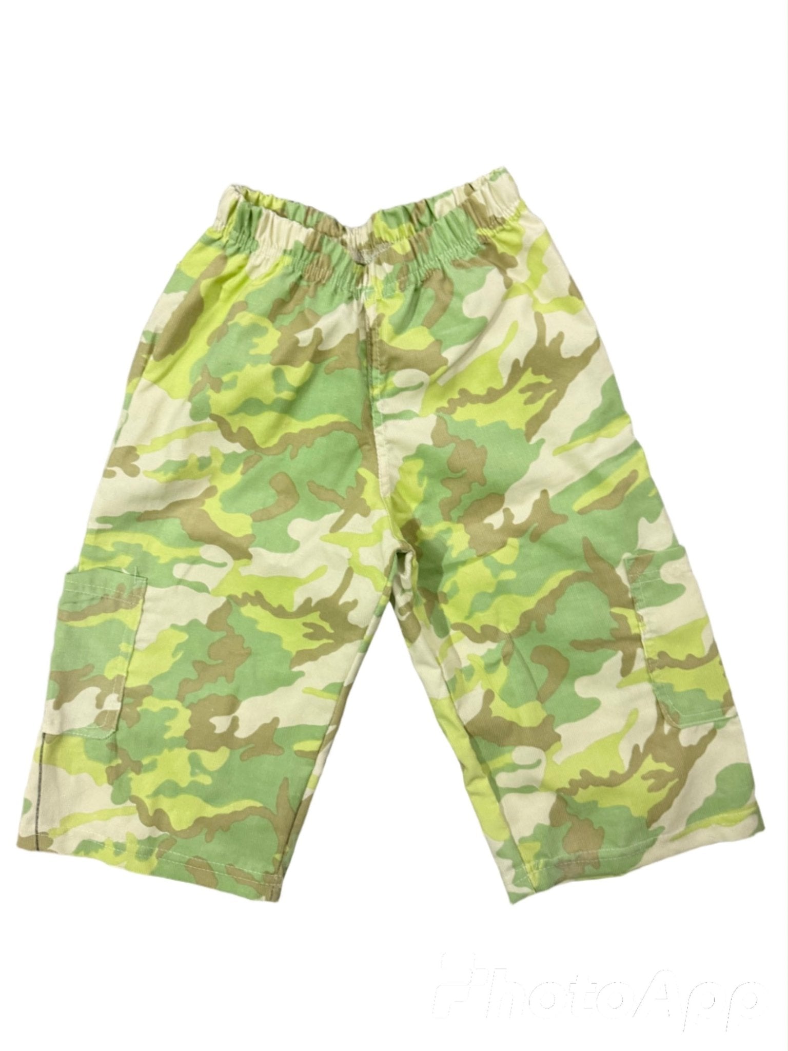 Pantalon Militar Verde - Bita Tinywear