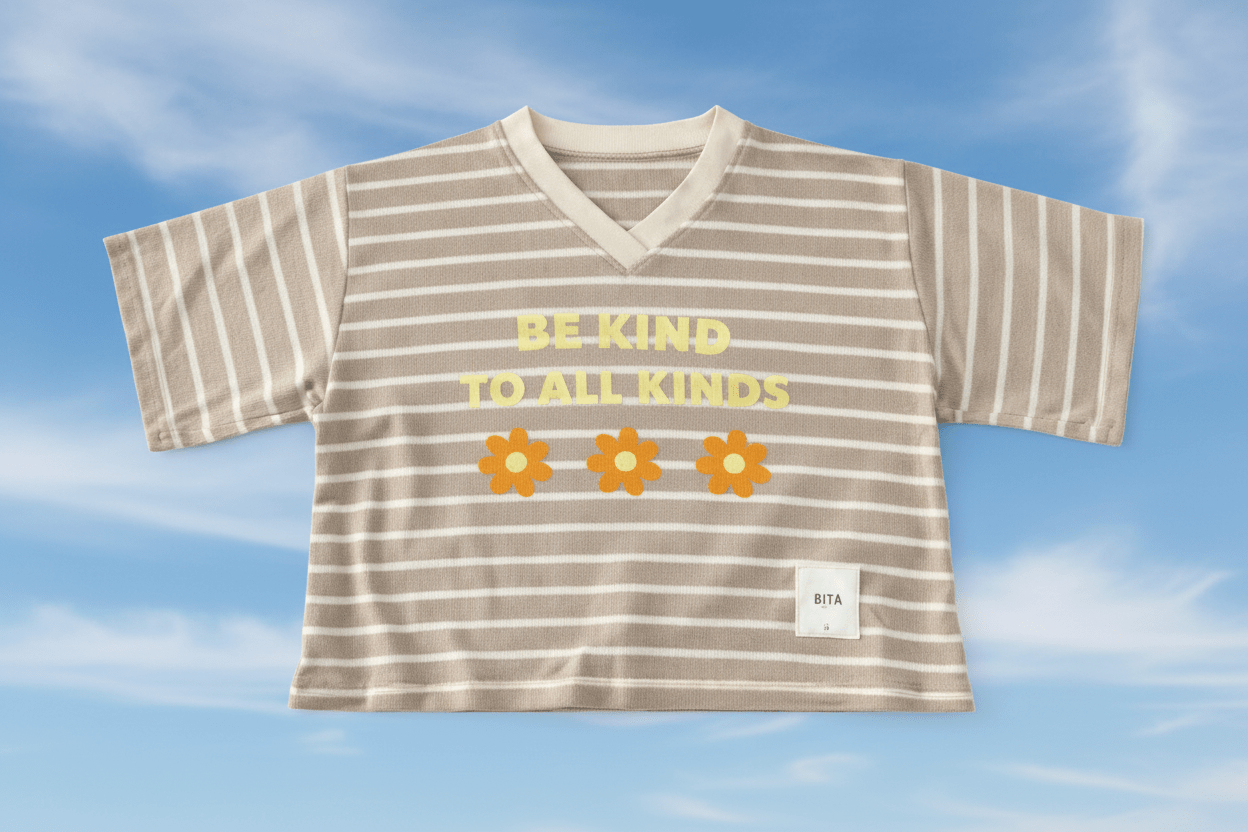 Polera Be Kind to All Kinds - Bita Tinywear