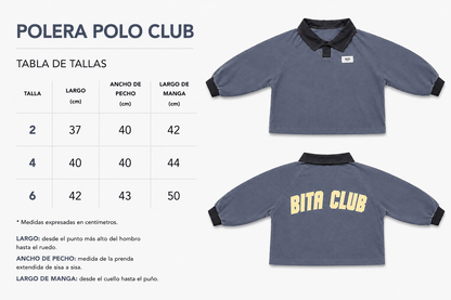 Polera Bita Club Polo - Bita Tinywear