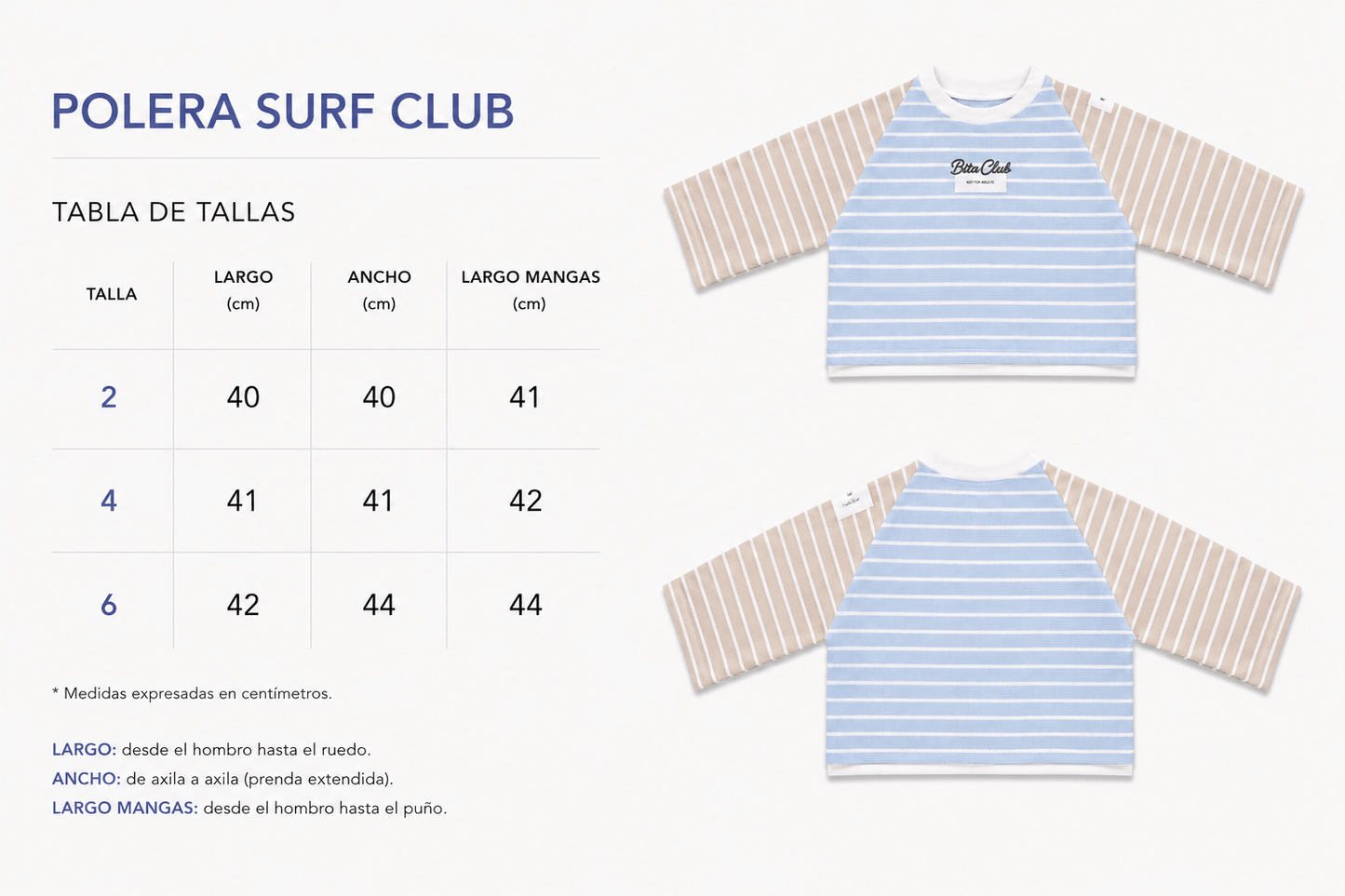 Polera Bita Club Surf - Bita Tinywear