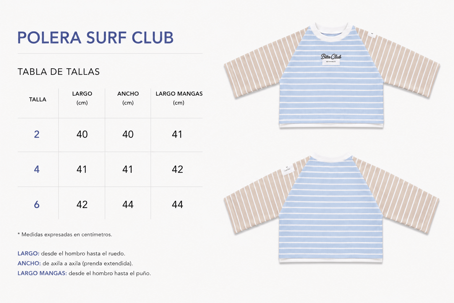 Polera Bita Club Surf - Bita Tinywear
