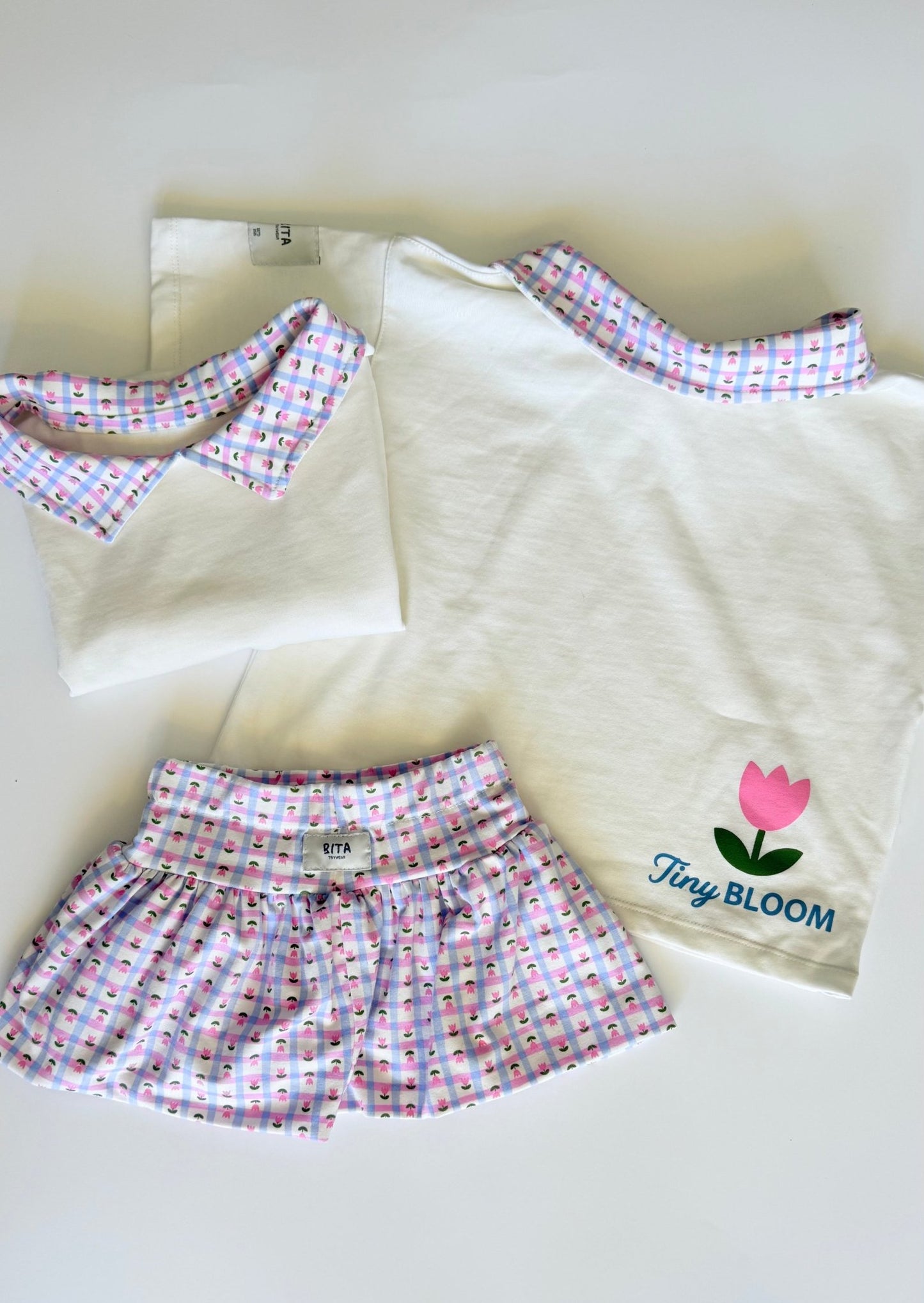 🌷 Polera Tiny Bloom - Bita Tinywear