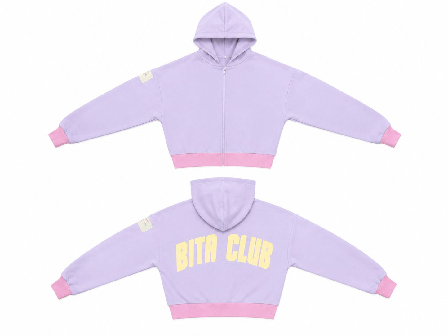 ✨ Polerón BITA CLUB Lila - Bita Tinywear