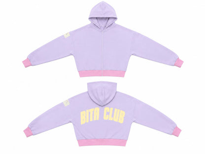 ✨ Polerón BITA CLUB Lila - Bita Tinywear
