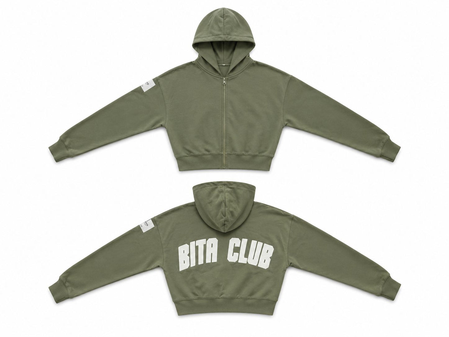 ✨ Polerón BITA CLUB Verde - Bita Tinywear