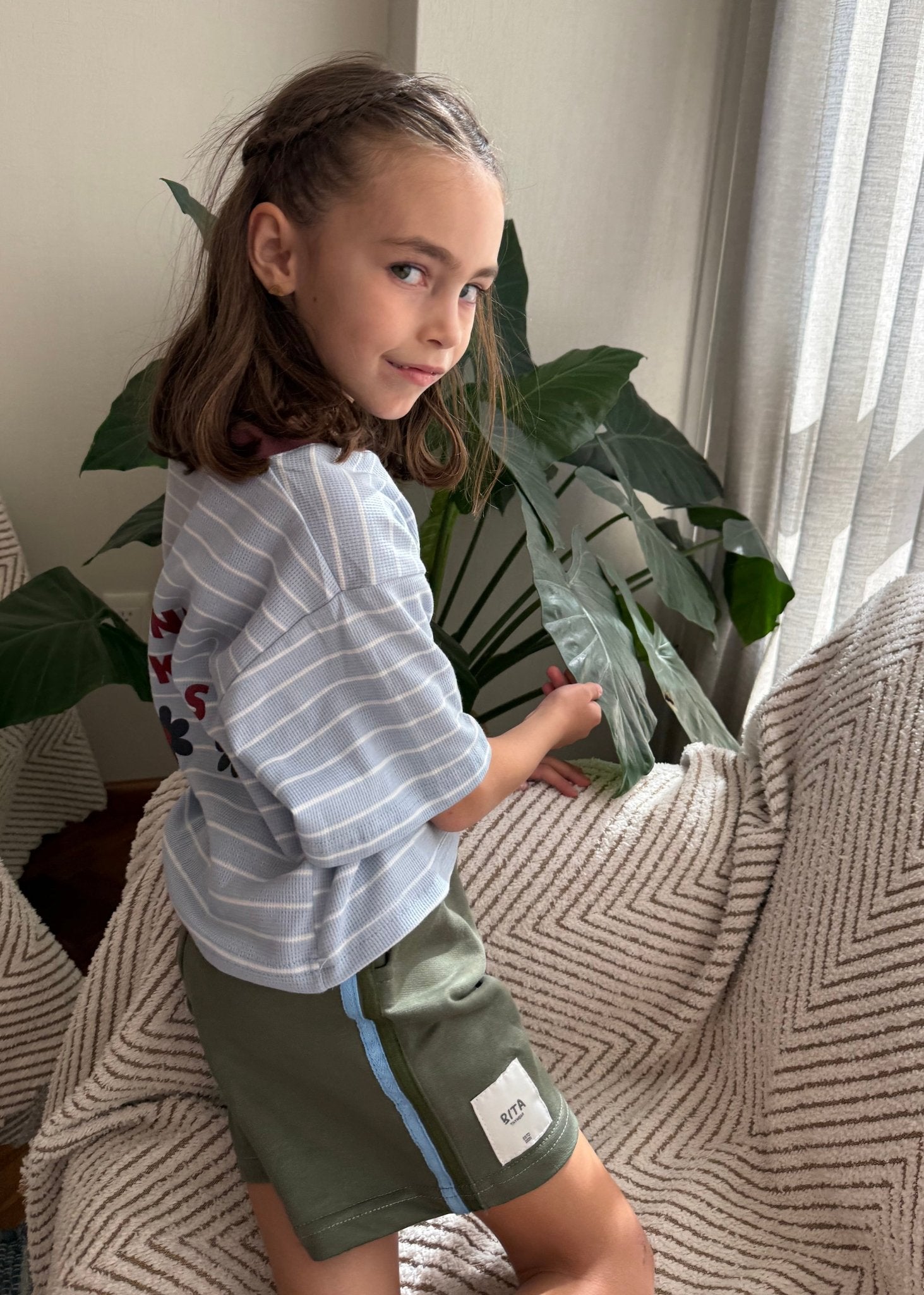 Short Racer Verde - Bita Tinywear