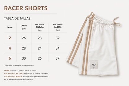 Short Racer Verde - Bita Tinywear