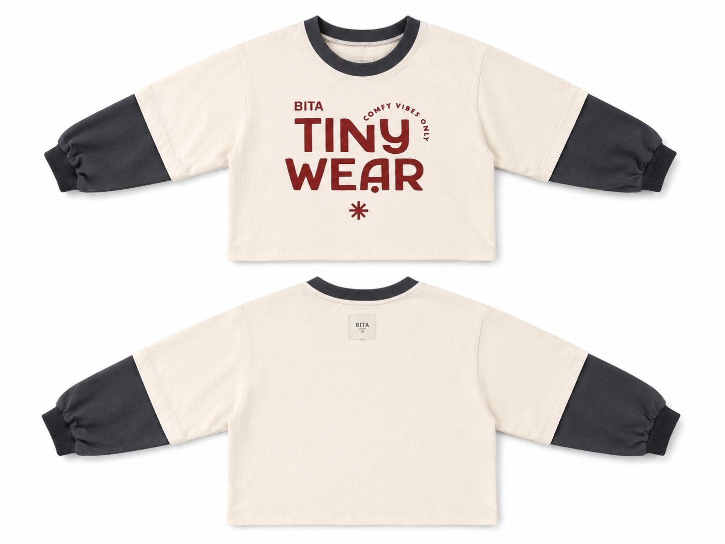 Tiny Wear doble manga - Bita Tinywear