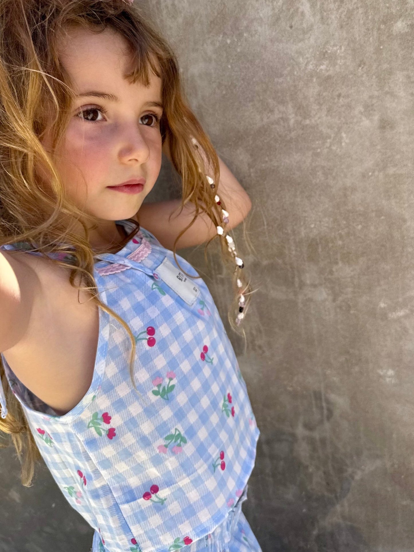Top Tiny Vichy 🍒 - Bita Tinywear