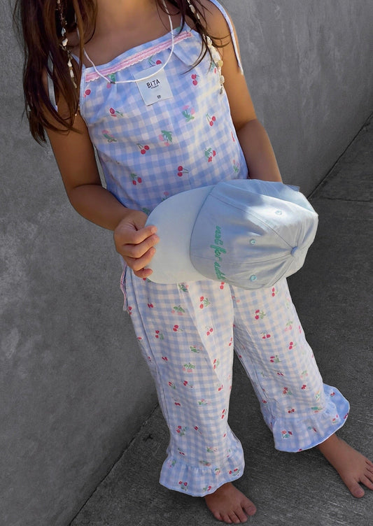 Top Tiny Vichy 🍒 - Bita Tinywear